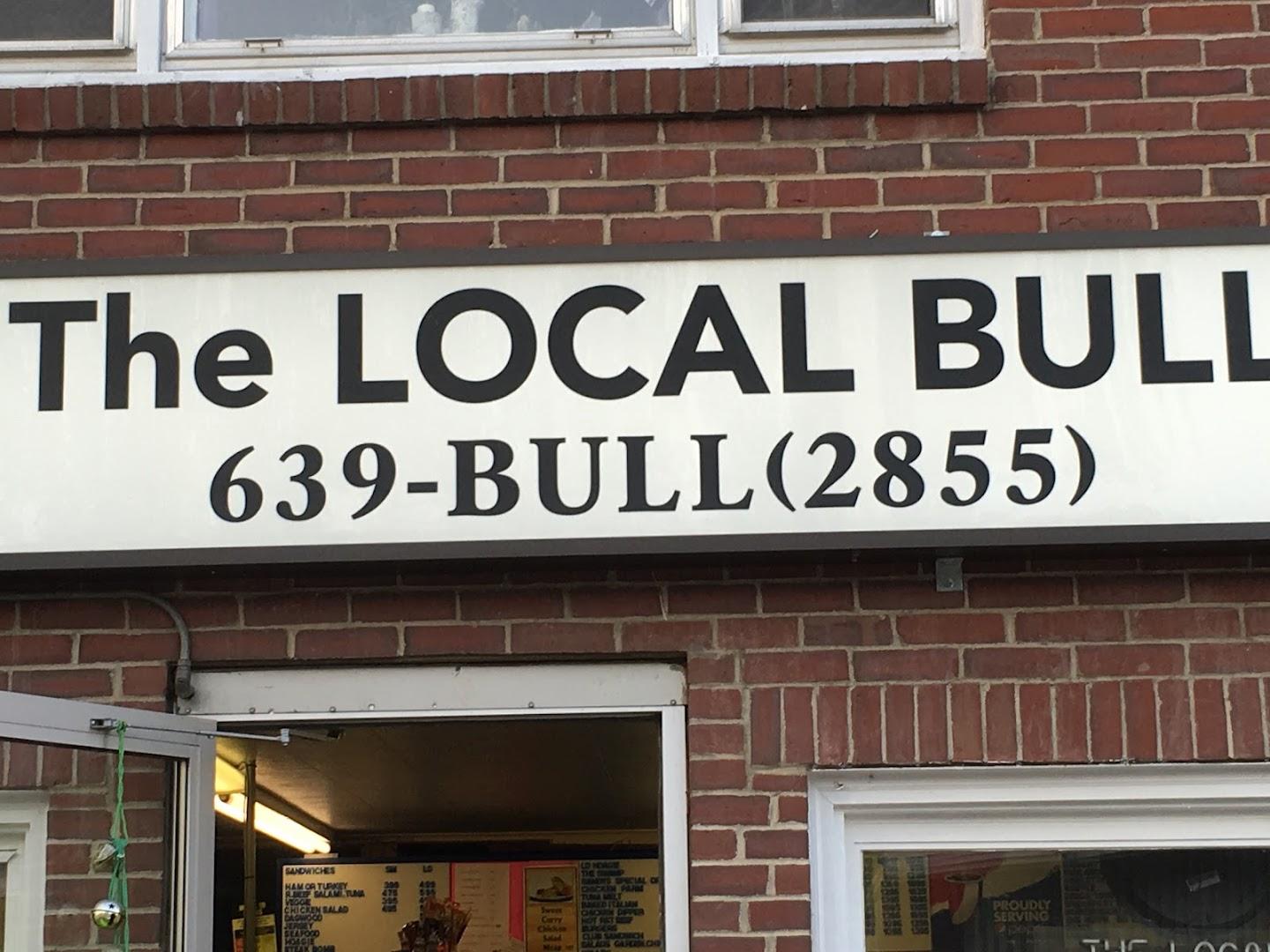 The Local Bull Menu